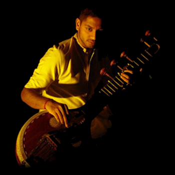 Hari Playing Veena